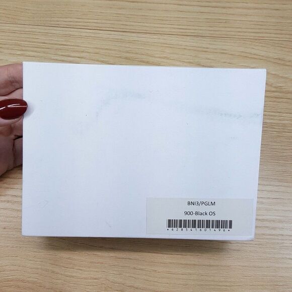 WANT LES ESSENTIELS Mens Black Pebbled Leather Bifold BENIN $175 - Picture 6 of 7